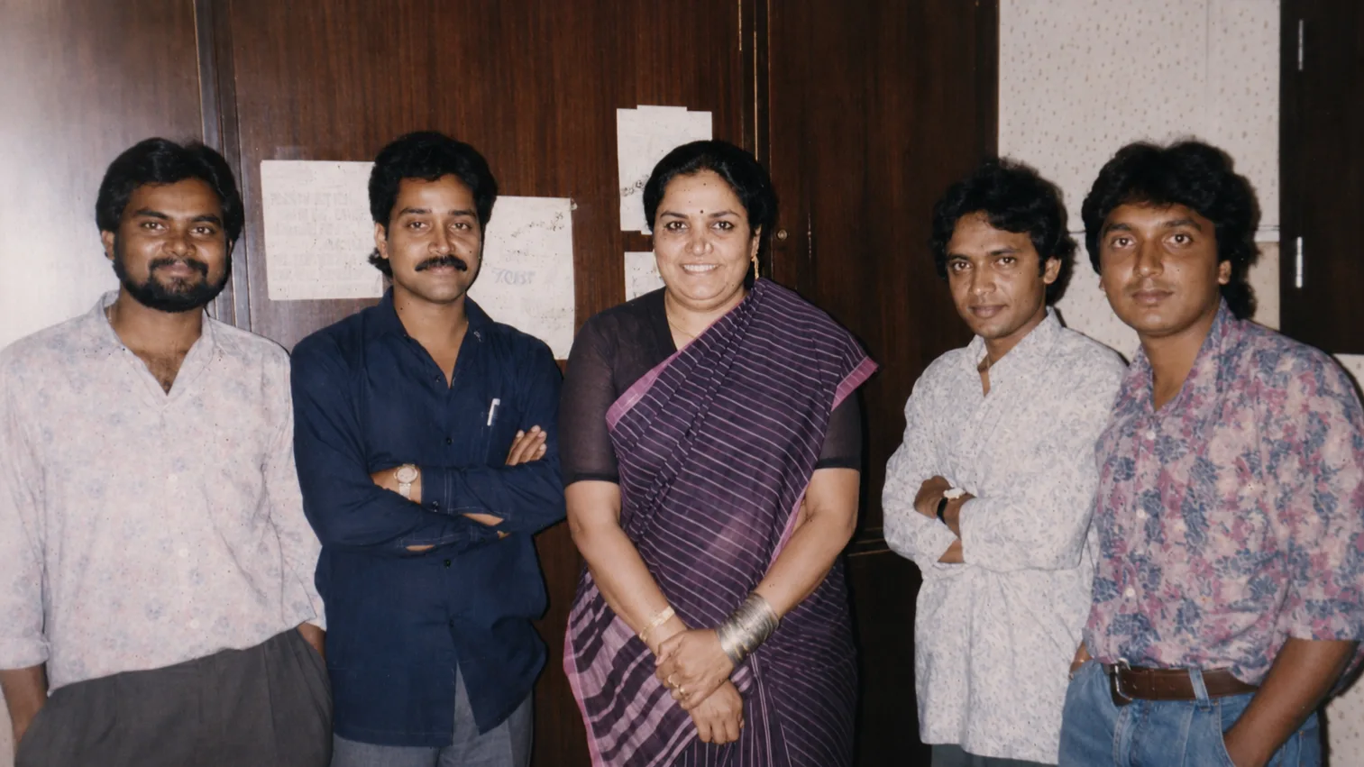 With Usha Uthup