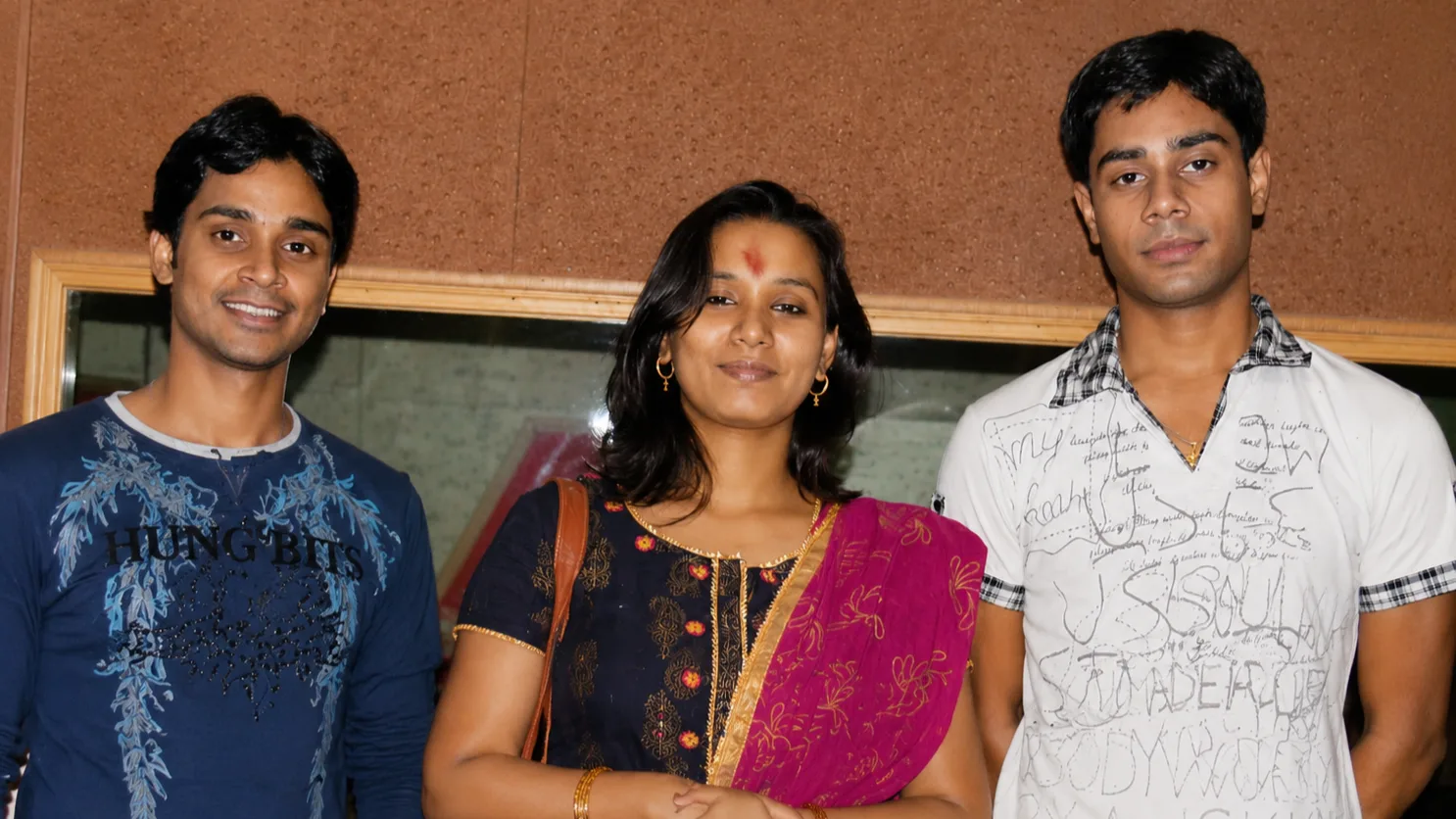 Kalpana With Anand And Ankit